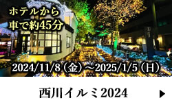 西川イルミ2024